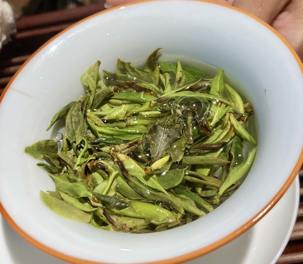 Superbe thé blanc de vieux théiers sauvages du Yunnan (Chine)